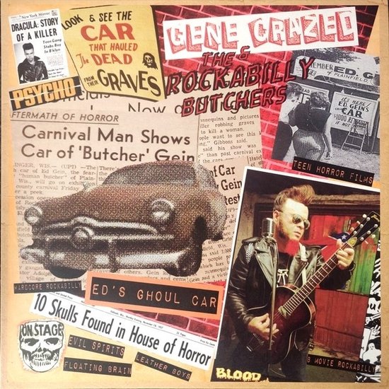 Gene Crazed - And The Rockabilly Butchers (LP)