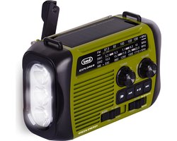 Trevi RA 7F30 BT Analogique portable Zwart, Vert