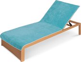 Beschermhoes voor ligbed of strandstoel, badstof, 100% katoen, ca. 75 x