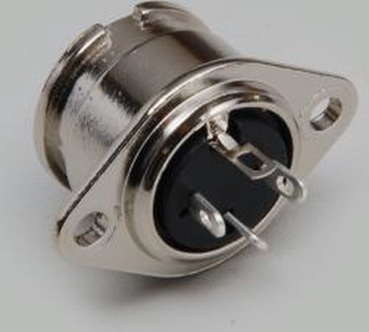 BKL Electronic 0202021 DIN-connector Flensbus, contacten recht Aantal polen: 8 Zilver 1 stuk(s)