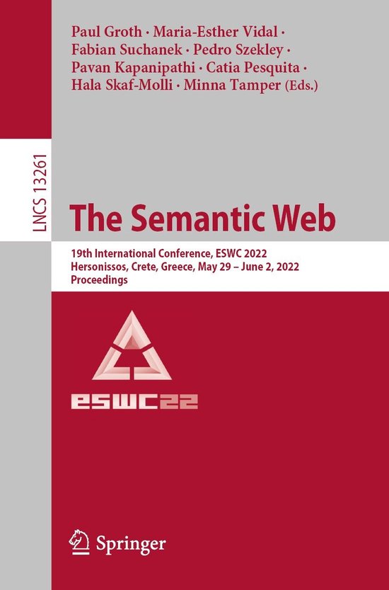 Springer Nature Proceedings Computer Science - The Semantic  ... - cover
