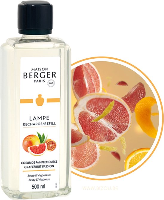 Lampe Berger Navulling Fruits Coeur de Pamplemousse 500ml bol