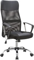 Royalty Line® Luxe Ergonomische Bureaustoel - Verstelbare Kantoorstoel - Bureaustoelen voor Volwassenen - 360 Graden Draaibaar - Zwart
