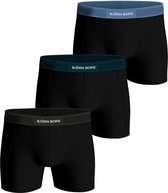 Björn Borg Cotton Stretch boxers - heren boxers normale lengte (3-pack) - multicolor - Maat: XL