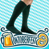 Benelux Wears / Tiroler Kousen Groen/ sokken voor volwassenen- Extra Groot Maat /45-46 (EU)