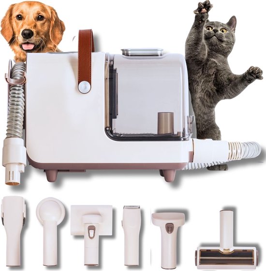 Toiletteur pour chiens – Toiletteur pour chiens 5 EN 1 – Ensemble de toilettage Chiens et Chats – Tondeuses pour chiens