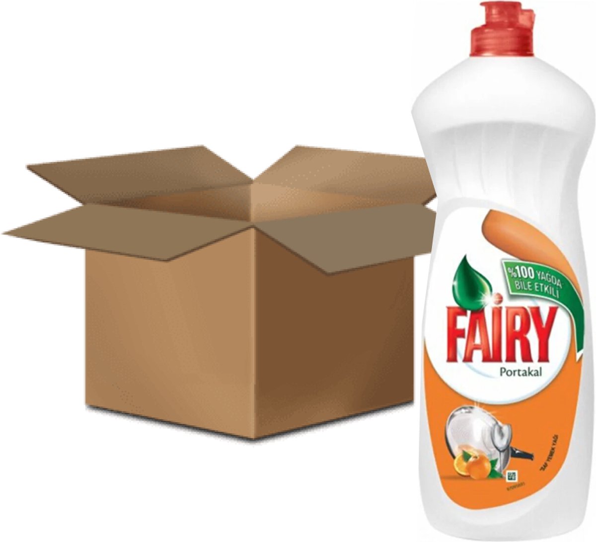 Goedkoopste Fairy - Sinaasappel- Vloeibaar Afwasmiddel - 20x650 ml