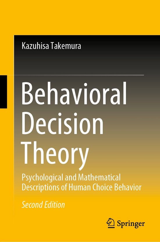 Business and Management (R0) - Behavioral Decision Theory - cover