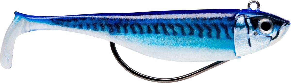 Storm Biscay Shads RTF 9cm - 10 gram Blue Mackarel