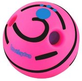 Interactieve speelbal ROZE - Wiebel-Giechel Speelbal voor de hond 12cm