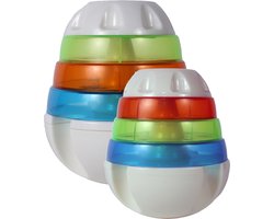 JW Treat Tower - Hondenspeeltje - 13 cm - Honden speelgoed - Meerkleurig - Small