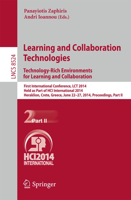 Learning and Collaboration Technologies - cover