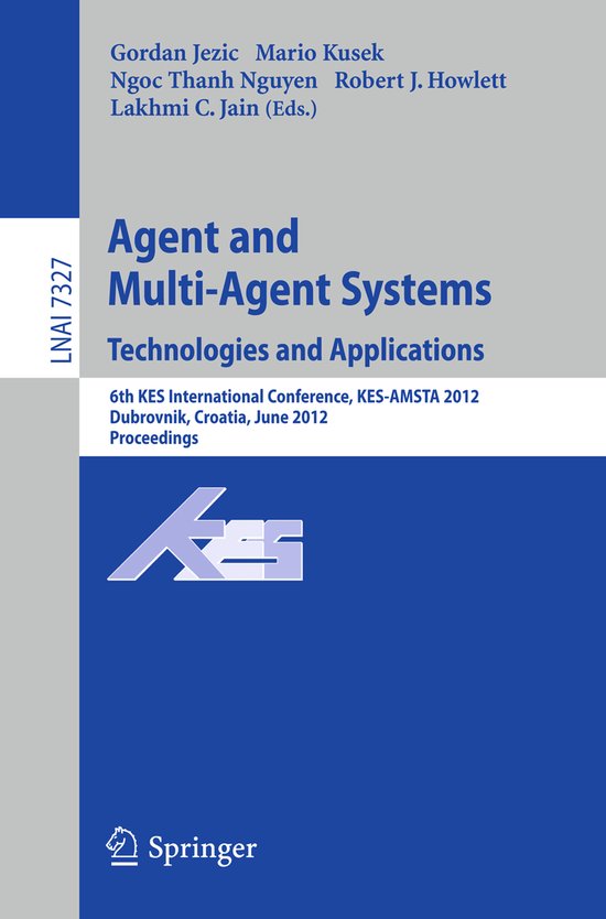 Lecture Notes in Computer Science7327- Agent and Multi-Agent ... - cover