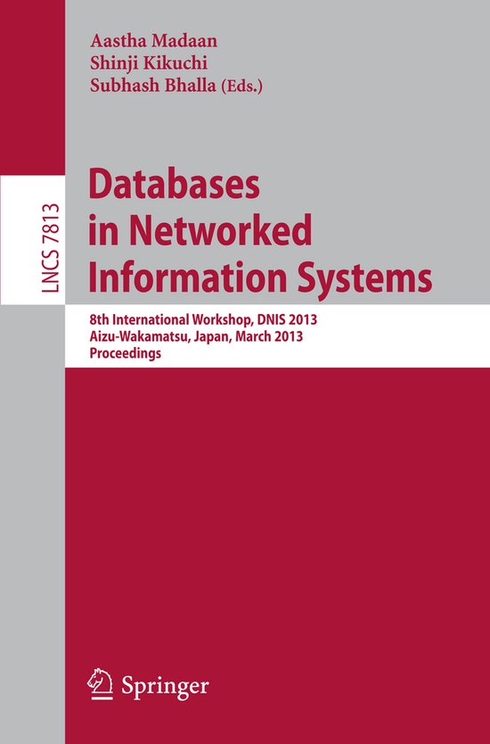 Databases in Networked Information Systems - cover
