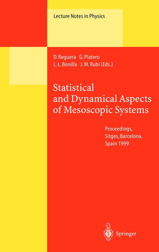 Statistical and Dynamical Aspects of Mesoscopic Systems - cover