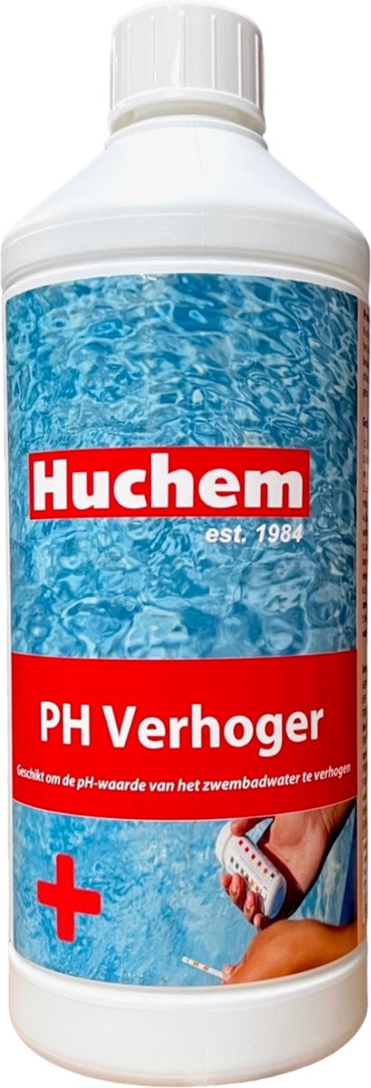 pH+ | pH Plus | 1L | pH Verhoger | pH Up | Zwembad | Whirlpool | Hottube | Bubbelbad | Waterbehandeling