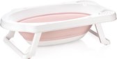 Keeeper - Badkuip / Kinderbadje opvouwbaar 33L - Wit en roze