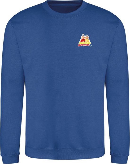 Crew sweater Buurman & Buurman kobalt L