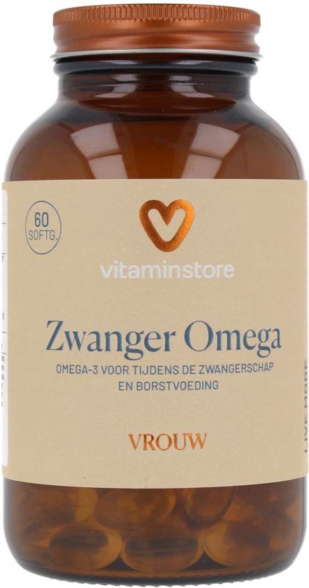 Foto: Vitaminstore zwanger omega 60 softgels