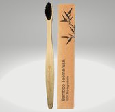 Happy Tears | Bamboe tandenborstel (zacht) | Vanaf 1 stuk | Natural Bamboo | Bamboo tandenborstel | 100% BPA-vrij | natuurlijk afbreekbaar | Zwart
