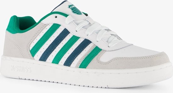 K-Swiss Court Palisades heren sneakers wit groen - Maat 43