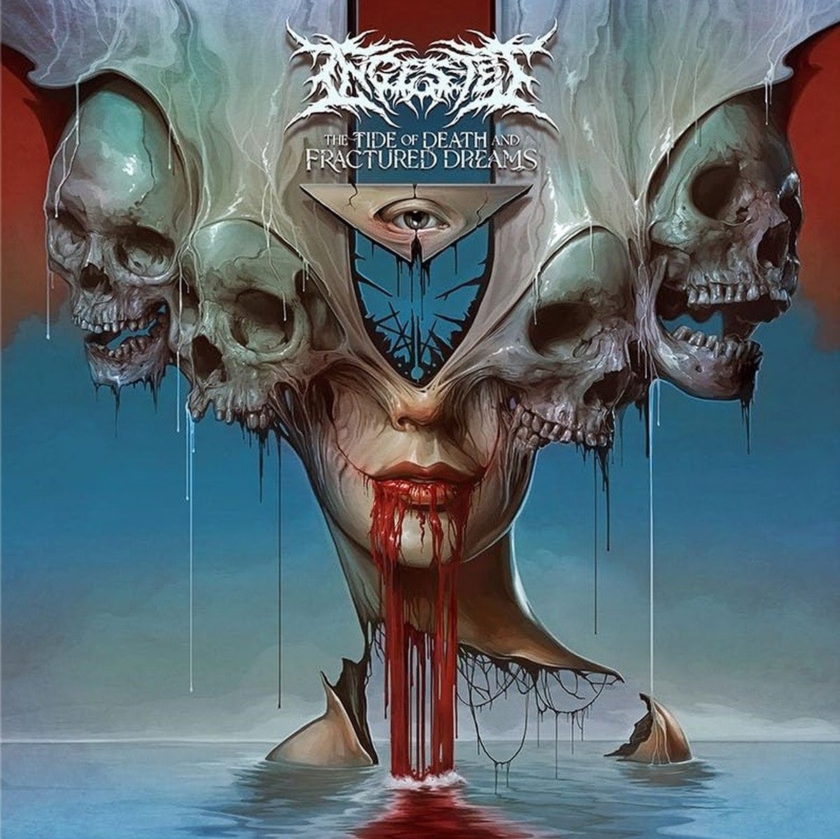 Ingested - The Tide Of Death And Fractured Dreams (LP) (Coloured Vinyl)