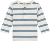 Sweet Petit baby shirt Jip - Jongens - Soft Ecru Melange - Maat 56