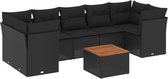 vidaXL-8-delige-Loungeset-met-kussens-poly-rattan-zwart