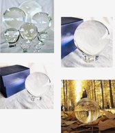 Boule de cristal Feng Shui 10 cm - transparente