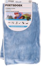 Benson Cleaning Cloths - set 2x - extra doux - microfibre - 2 tailles - bleu - nettoyage