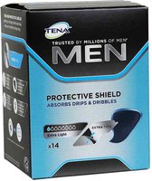 TENA Men Protective Shield, 14 stuks . Voordeelbundel met 7 verpakkingen