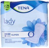 TENA Lady Super, 30 stuks . Voordeelbundel met 4 verpakkingen