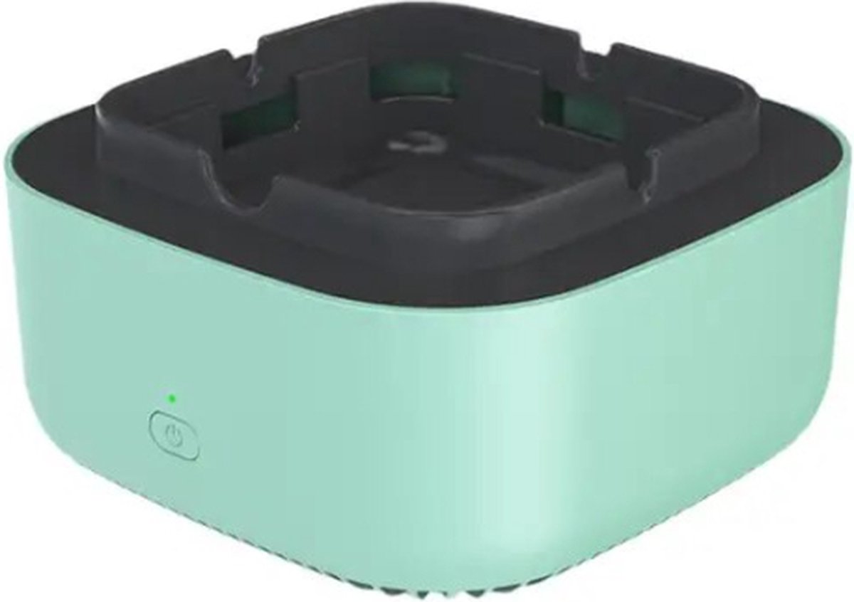 Goedkoopste Home Mini Pocket Asbak / Elektronische Rookloze Asbak Luchtreiniger groen/ Rookwaren / tabak accessoires / cadeau voor de roker / terras asbakken / TikTok asbak / CleanAir Asbak /Automatische luchtzuiverende asbak / Asbak met luchtreiniger