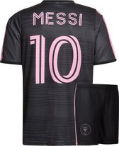Messi Miami Voetbaltenue Uit - 2024-2025 - Voetbal Tenue Kinderen - Shirt en Broekje - Jongens en Meisjes - Volwassenen - Heren en Dames - Maat S