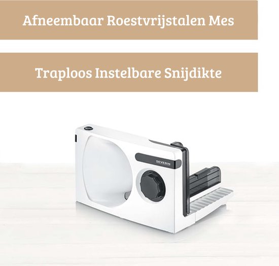 Broodsnijmachine met variabele snijdikte heeft meerwaarde