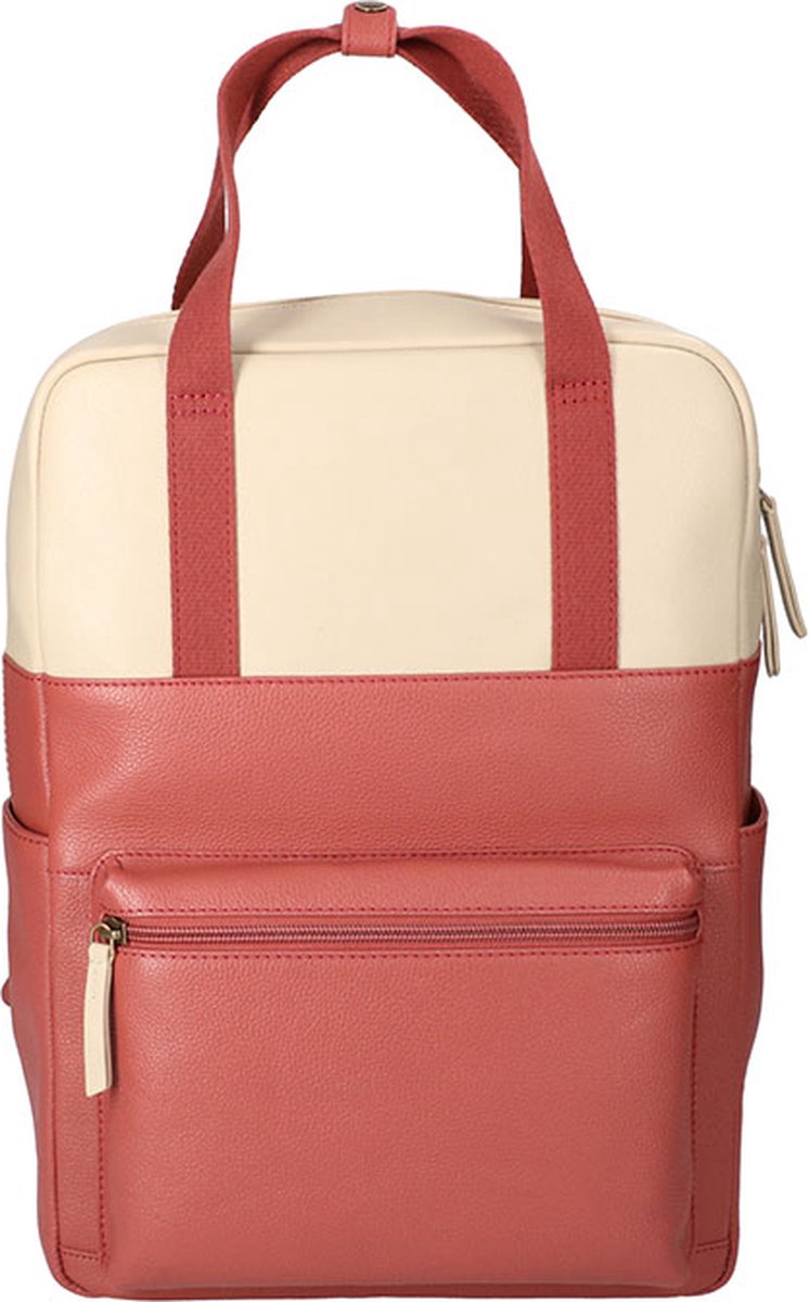 Leather Design Rugzak 15.6'' Revival Vintage Marshala