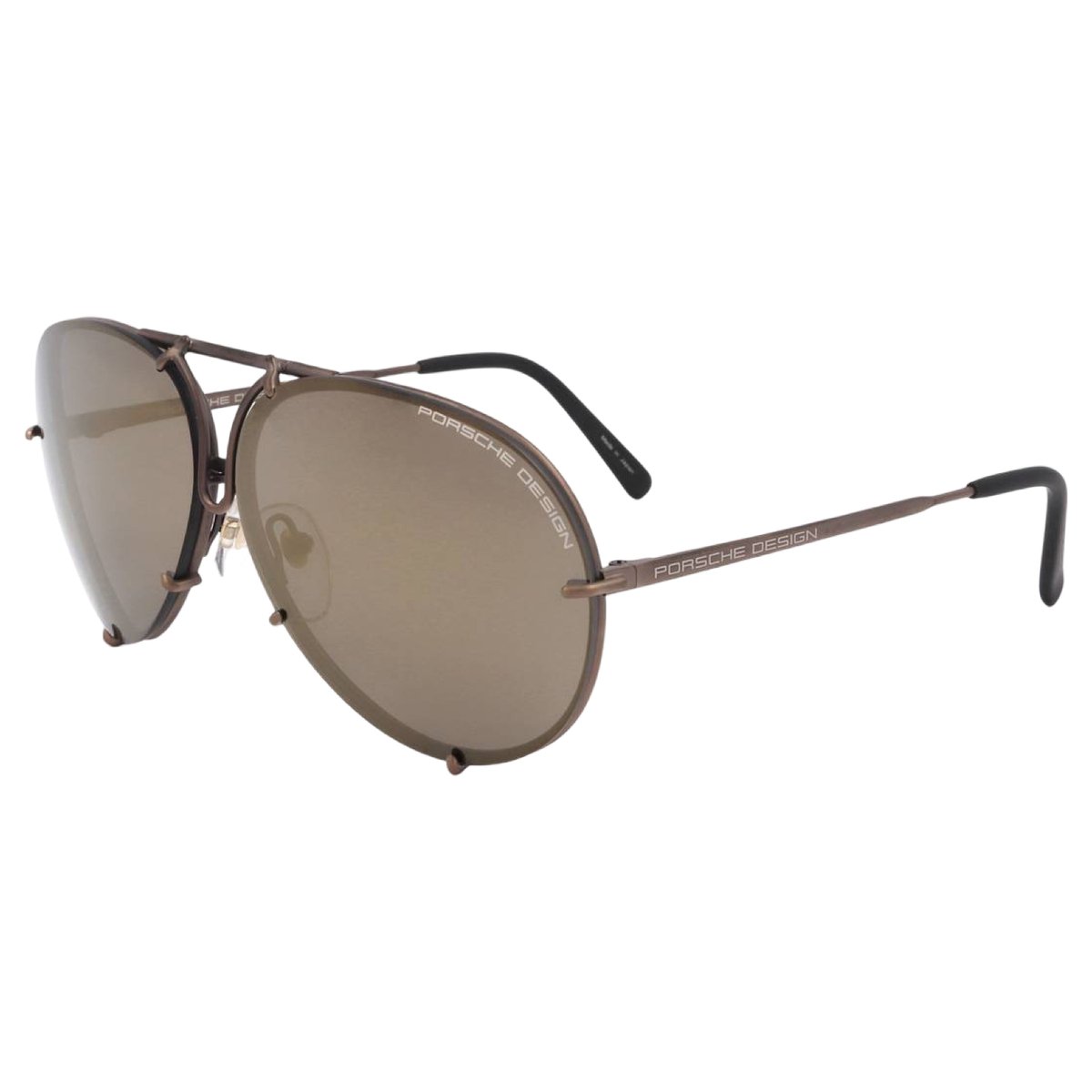 Porsche Design P8478 E Zonnebril - Heren - Bruin