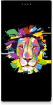 Book Case Geschikt voor Samsung Galaxy S24 Ultra Smart Cover Lion Color