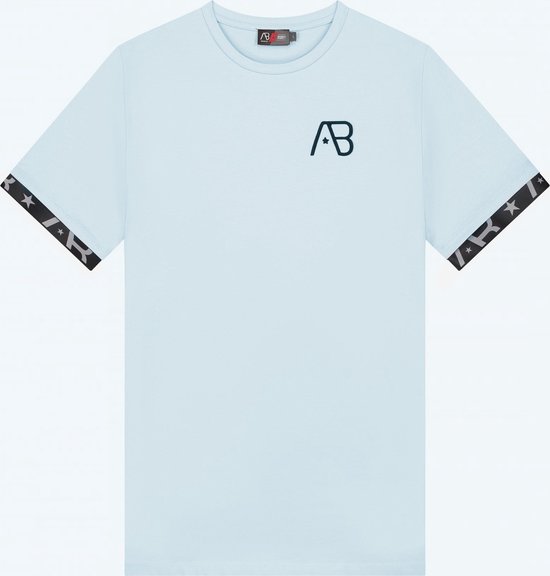 AB Lifestyle - T-Shirt - Flag Tee | Omphalodes - Heren - Maat: