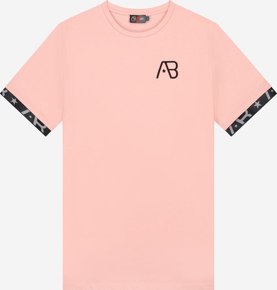 AB Lifestyle - T-Shirt - Flag Tee | Mellow Rose - Heren - Maat: