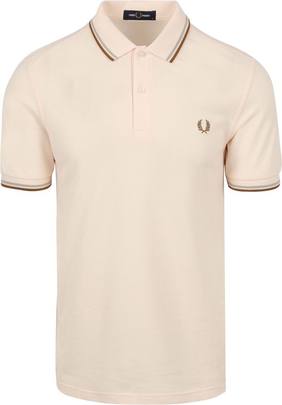 Fred Perry - Polo M3600 Lichtroze V30 - Slim-fit - Heren Poloshirt Maat XXL