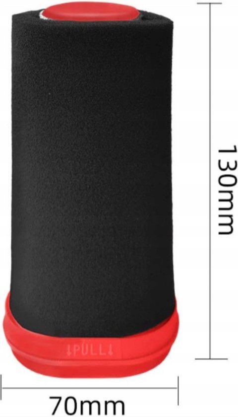 Lot De 2 Filtres Moteur Pour Aspirateurs Siemens - Compatible Plusieurs Modèles, Marque Vhbw, Noir/rouge