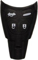 Autosleutelbehuizing - sleutelbehuizing auto - sleutel - Autosleutel / Geschikt voor: Saab 4 knops