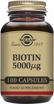 Solgar Vitamins - Biotin 5000 µg (biotine 5000 mcg)