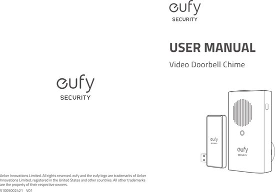 Eufy deurbel starterkit - 2K Video Deurbel + 2C Camera set + Deurbelgong - Voordeelbundel van Eufy — afbeelding 5