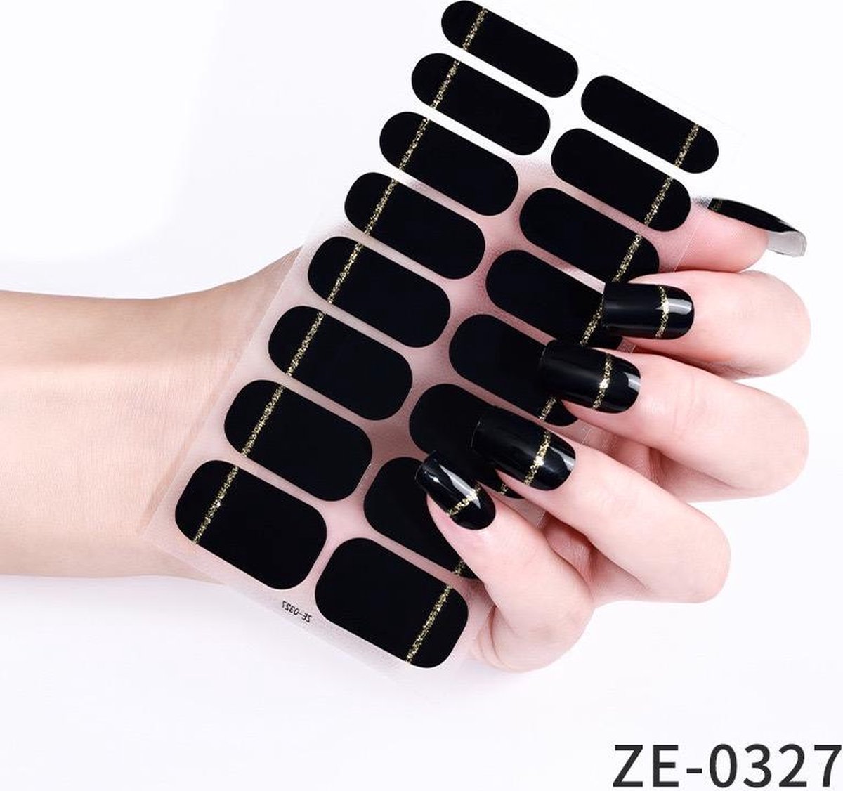 Goedkoopste Prachtige nieuwe design NagelStickers/ 1 vel , 16 tips/ Manicure Nagel stickers / Nail stickers