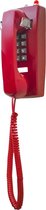OPIS WallPhone Retro Wandtelefoon rood - muurtelefoon - vintage