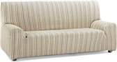 bankovertrek, elastisch, 4 plaatsen, 240 a 270 cm de ancho beige