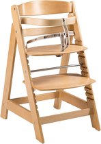 roba 7571NL,Trapstoel 'Sit Up Click', meegroeiende kinderstoel van kinderstoel tot jeugdstoel, innovatieve kliksluiting, hout,