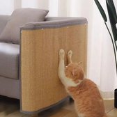 Meubelbeschermer voor Krabbende Kat - Bescherm uw Bank met Anti-Kat Krabmat - Duurzame Sofa Beschermer en Kattenspeelgoed in Één! - 50cm x 80cm